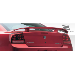 2006-2010 Dodge Charger Duraflex SRT Look Wing Trunk Lid Spoiler - 1 Piece image - 6