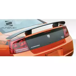 2006-2010 Dodge Charger SRT Look Wing Trunk Lid Spoiler - 1 Piece image - 6