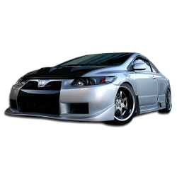 2006-2011 Honda Civic 2DR Duraflex GT500 Wide Body Front Bumper - 1 Piece image - 4