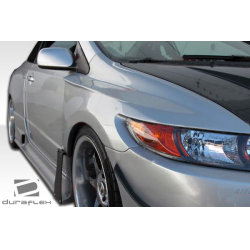 2006-2011 Honda Civic 2DR Duraflex GT500 Wide Body Front Fenders - 2 Piece image - 4