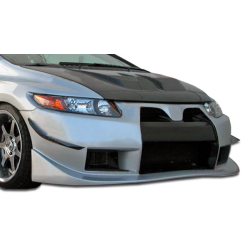 2006-2011 Honda Civic 2DR Duraflex GT500 Wide Body Front Bumper - 1 Piece image - 1