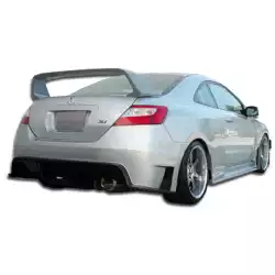 2006-2011 Honda Civic 2DR GT500 Wide Body Rear Bumper - 1 Piece image - 1