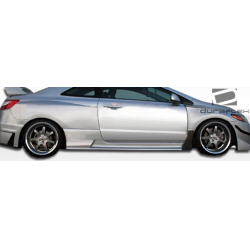 2006-2011 Honda Civic 2DR Duraflex GT500 Wide Body Rear Fender Flares - 2 Piece image - 5