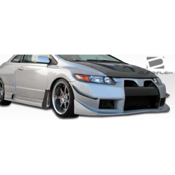 2006-2011 Honda Civic 2DR Duraflex GT500 Wide Body Rear Fender Flares - 2 Piece image - 7