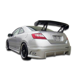 2006-2011 Honda Civic 2DR Duraflex Raven Rear Bumper - 1 Piece image - 1