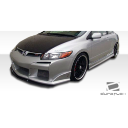 2006-2011 Honda Civic 2DR Duraflex Raven Side Skirts Rocker Panels - 2 Piece image - 5