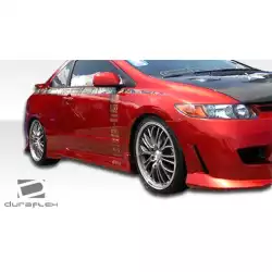 2006-2011 Honda Civic 2DR Type M Side Skirts Rocker Panels - 2 Piece image - 3