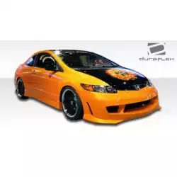 2006-2011 Honda Civic 2DR Type M Side Skirts Rocker Panels - 2 Piece image - 4