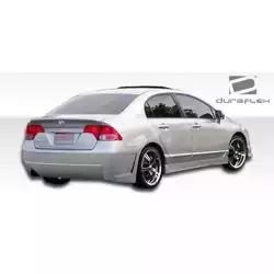 2006-2011 Honda Civic 4DR B-2 Side Skirts Rocker Panels - 2 Piece image - 7