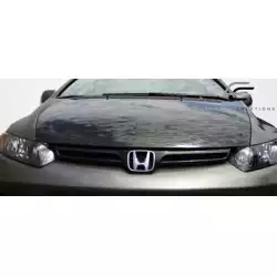 2006-2011 Honda Civic 4DR OEM Look Hood - 1 Piece image - 4