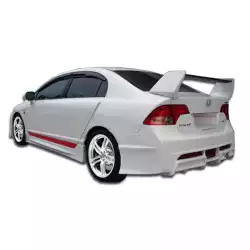 2006-2011 Honda Civic 4DR R-Spec Rear Bumper - 1 Piece image - 1
