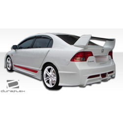 2006-2011 Honda Civic 4DR Duraflex R-Spec Side Skirts Rocker Panels - 2 Piece image - 3