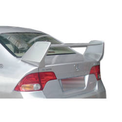 2006-2011 Honda Civic 4DR Duraflex R-Spec Wing Trunk Lid Spoiler - 1 Piece image - 1