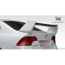 2006-2011 Honda Civic 4DR Duraflex R-Spec Wing Trunk Lid Spoiler - 1 Piece image - 3