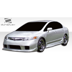 2006-2011 Honda Civic 4DR Duraflex I-Spec Side Skirts Rocker Panels - 2 Piece image - 3