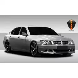 2006-2008 BMW 7 Series E65 E66 Polyurethane Eros Version 1 Front Lip Under Spoiler Air Dam - 1 Piece image - 1