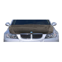 2006-2008 BMW 3 Series E90 4DR Carbon Creations OEM Look Hood - 1 Piece image - 1