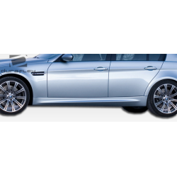 2006-2011 BMW 3 Series E90 4DR Duraflex M3 Look Side Skirts Rocker Panels - 2 Piece image - 4