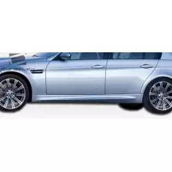 2006-2011 BMW 3 Series E90 4DR M3 Look Side Skirts Rocker Panels - 2 Piece image - 4