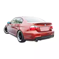 2006-2011 BMW 3 Series E90 4DR M-Tech Rear Bumper (single exhaust) - 1 Piece image - 1