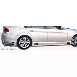 2006-2011 BMW 3 Series E90 4DR R-1 Side Skirts Rocker Panels - 2 Piece image - 5