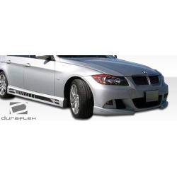 2006-2011 BMW 3 Series E90 4DR Duraflex R-1 Side Skirts Rocker Panels - 2 Piece image - 6