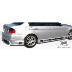 2006-2011 BMW 3 Series E90 4DR Duraflex R-1 Side Skirts Rocker Panels - 2 Piece image - 7