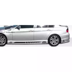 2006-2011 BMW 3 Series E90 4DR R-1 Side Skirts Rocker Panels - 2 Piece image - 8