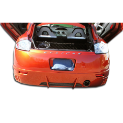 2006-2008 Mitsubishi Eclipse Duraflex Racer Rear Lip Under Spoiler Air Dam - 1 Piece image - 1