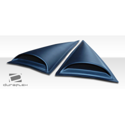 2006-2012 Mitsubishi Eclipse Duraflex Racer Window Scoop Louvers - 2 Piece image - 5
