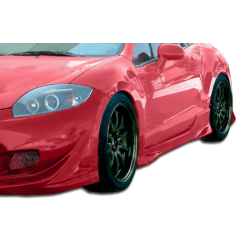 2006-2012 Mitsubishi Eclipse Duraflex XGT Side Skirts Rocker Panels - 2 Piece image - 1