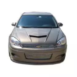 2006-2013 Chevrolet Impala Racer Front Lip Under Spoiler Air Dam - 1 Piece image - 2