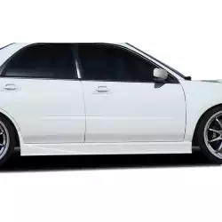 2002-2007 Subaru Impreza WRX STI Z-Speed Side Skirts Rocker Panels - 2 Piece image - 1