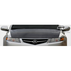 2006-2008 Acura TSX Carbon Creations OEM Look Hood - 1 Piece image - 6