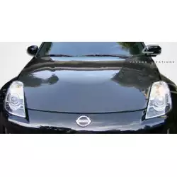 2007-2008 Nissan 350Z Z33 Dritech OEM Look Hood - 1 Piece image - 1