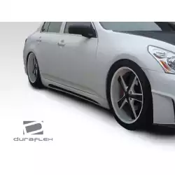 2007-2013 Infiniti G Sedan G25 G35 G37 Elite Side Skirts Rocker Panels - 2 Piece image - 3