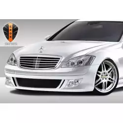 2007-2009 Mercedes S Class W221 Eros Version 1 Front Bumper - 1 Piece image - 1