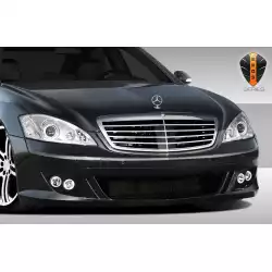 2007-2009 Mercedes S Class W221 Eros Version 1 Front Bumper - 1 Piece image - 3