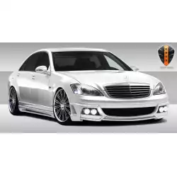 2007-2009 Mercedes S Class W221 Eros Version 2 Front Bumper - 1 Piece image - 1