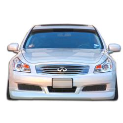 2007-2009 Infiniti G Sedan G25 G35 G37 Duraflex GT Spec Front Lip Under Spoiler Air Dam (non sport) - 1 Piece image - 1