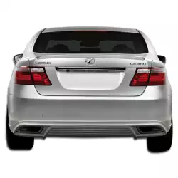 2007-2009 Lexus LS Series LS460 W-1 Rear Lip Under Spoiler Air Dam - 1 Piece image - 1