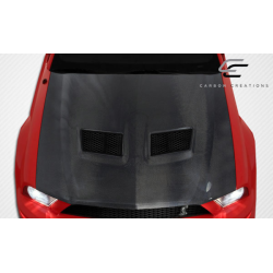 2005-2009 Ford Mustang Cobra Carbon Creations OEM Look Hood - 1 Piece image - 2