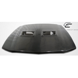 2005-2009 Ford Mustang Cobra Carbon Creations OEM Look Hood - 1 Piece image - 7