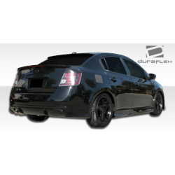 2007-2012 Nissan Sentra Duraflex D-Sport Rear Bumper - 1 Piece image - 3