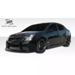 2007-2012 Nissan Sentra D-Sport Side Skirts Rocker Panels - 2 Piece image - 2