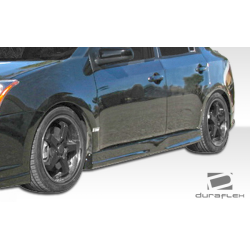2007-2012 Nissan Sentra Duraflex D-Sport Side Skirts Rocker Panels - 2 Piece image - 4