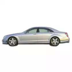 2007-2013 Mercedes S Class W221 S65 Look Side Skirts Rocker Panels - 2 Piece image - 1
