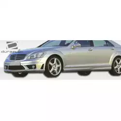 2007-2013 Mercedes S Class W221 S65 Look Side Skirts Rocker Panels - 2 Piece image - 5
