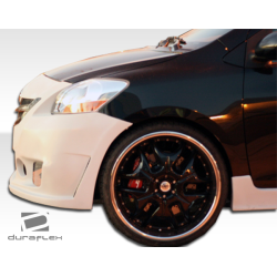 2007-2011 Toyota Yaris 4DR Duraflex B-2 Front Bumper - 1 Piece image - 4