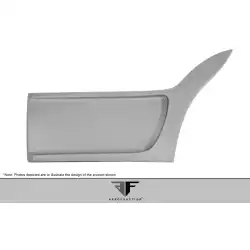 2008-2014 BMW X6 X6M AF-3 Wide Body Rear Door Caps ( GFK ) - 2 Piece (S) image - 1